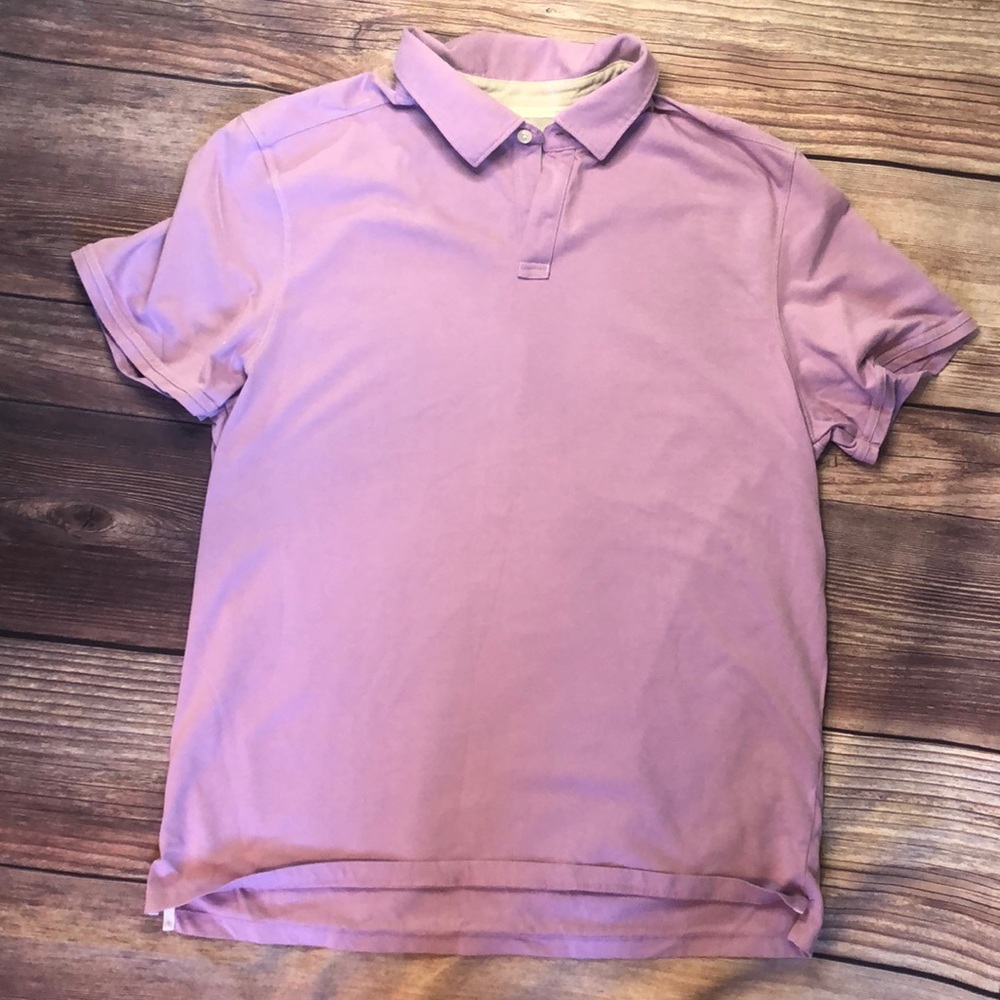Banana Republic light purple polo